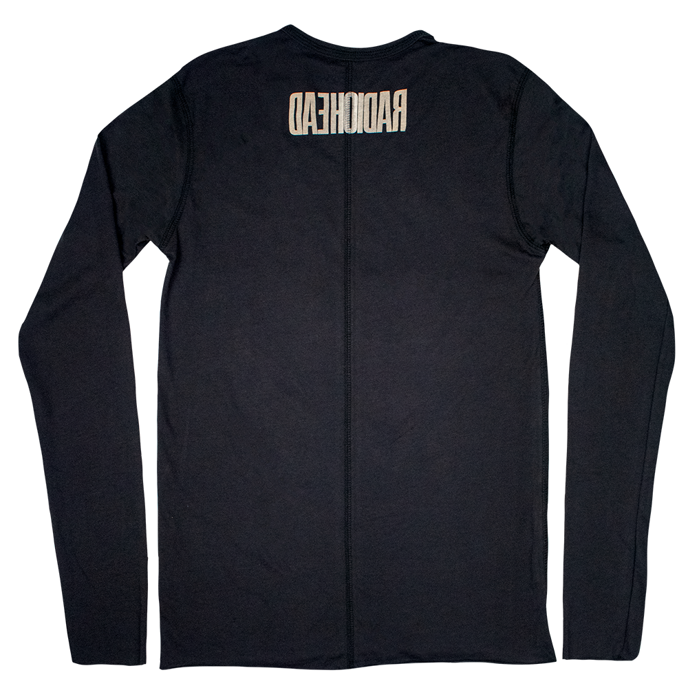 BLACK BEARHEAD LONGSLEEVE T-SHIRT
