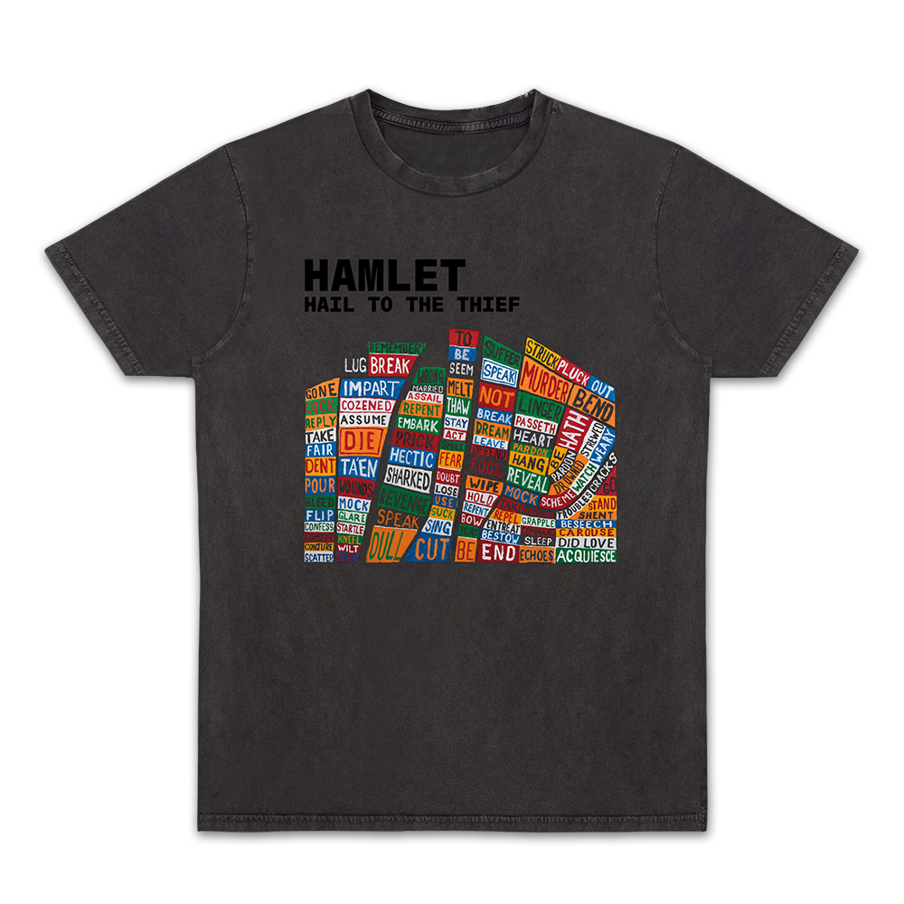 Hamlet Hail To The Thief Black T-shirt