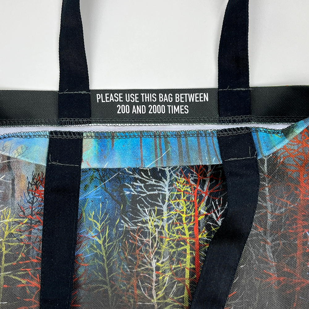 Painted Woods Tote Bag