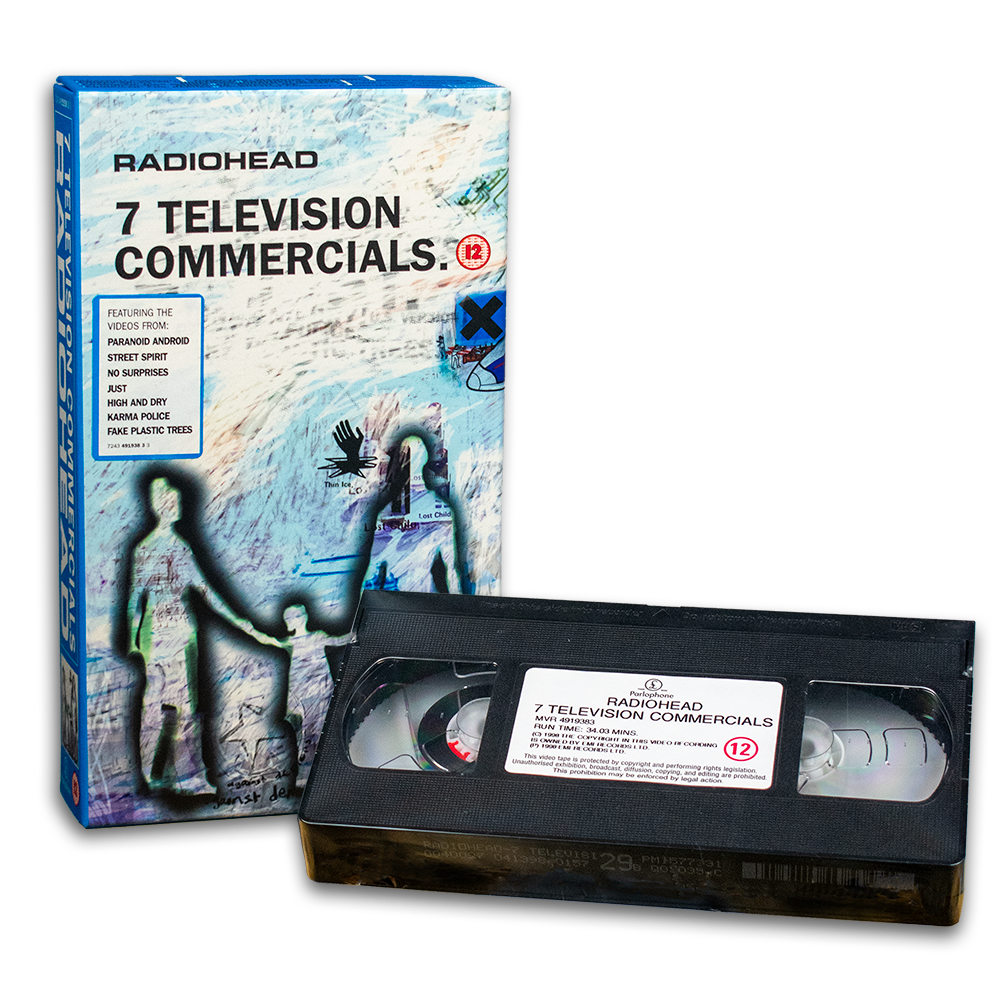 7 TELEVISION COMMERCIALS (PAL VHS TAPE)