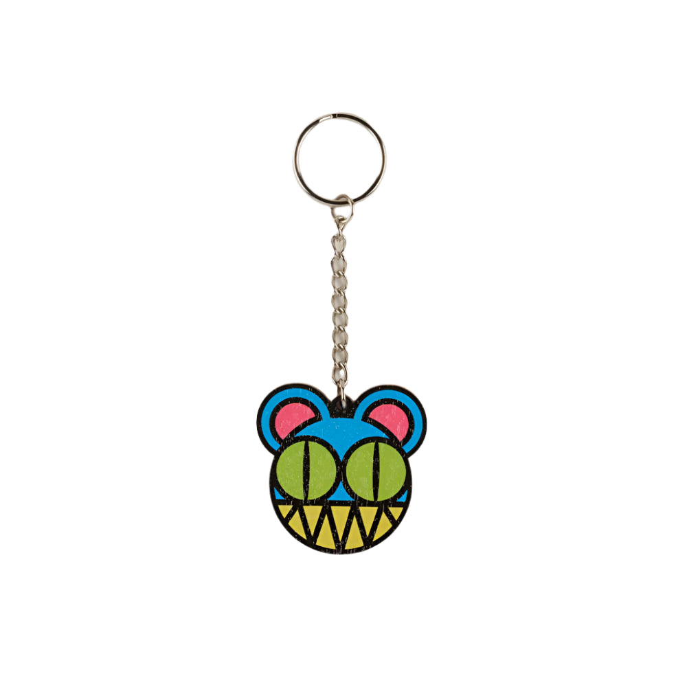 Bear Wooden Keyring
