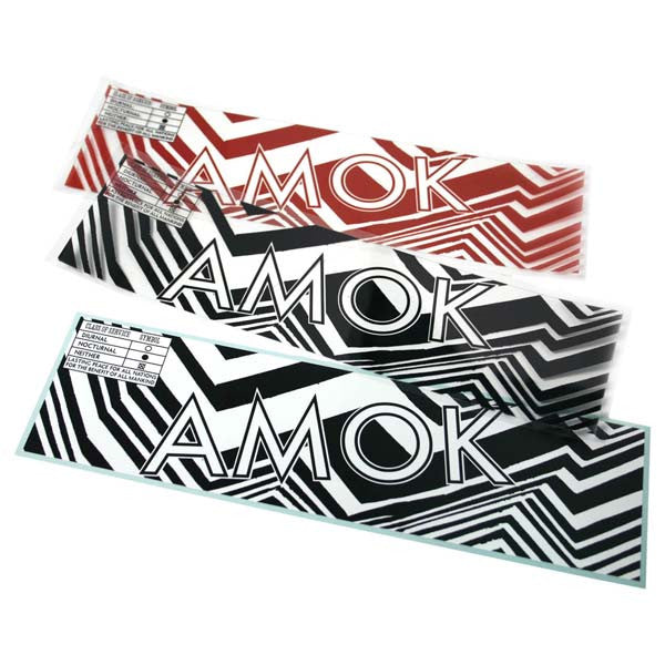 AMOK BUMPER & WINDOW STICKER SET