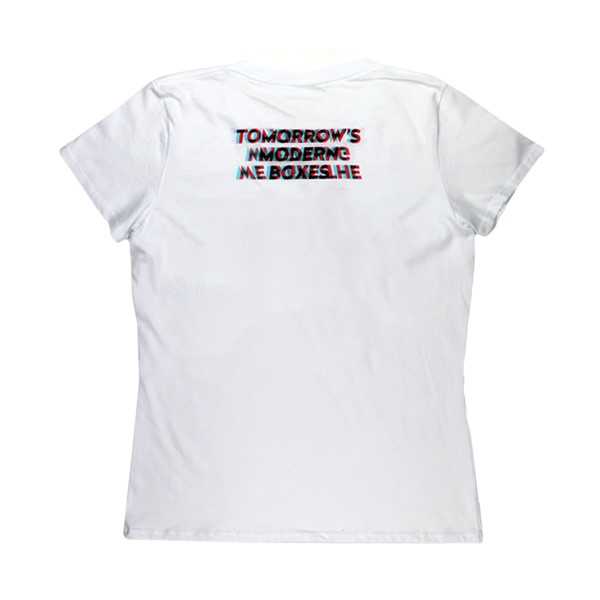 NICE BOYS WHITE WOMEN'S T-SHIRT