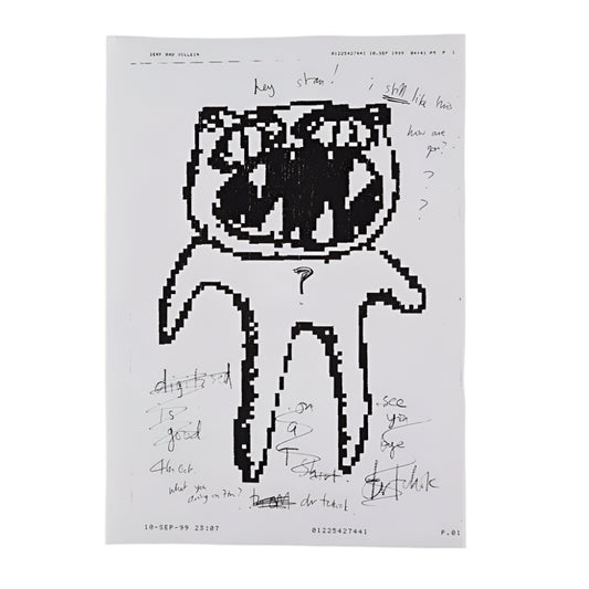 A4 Bitmap Bear Sketchbook