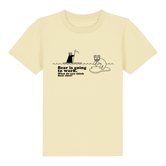 Bear Is Going to Work Kids T-Shirt