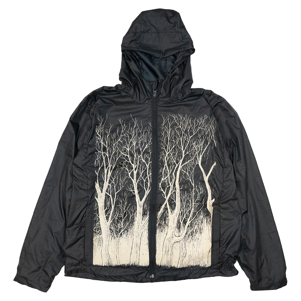 Bad Woods Black Windbreaker Jacket