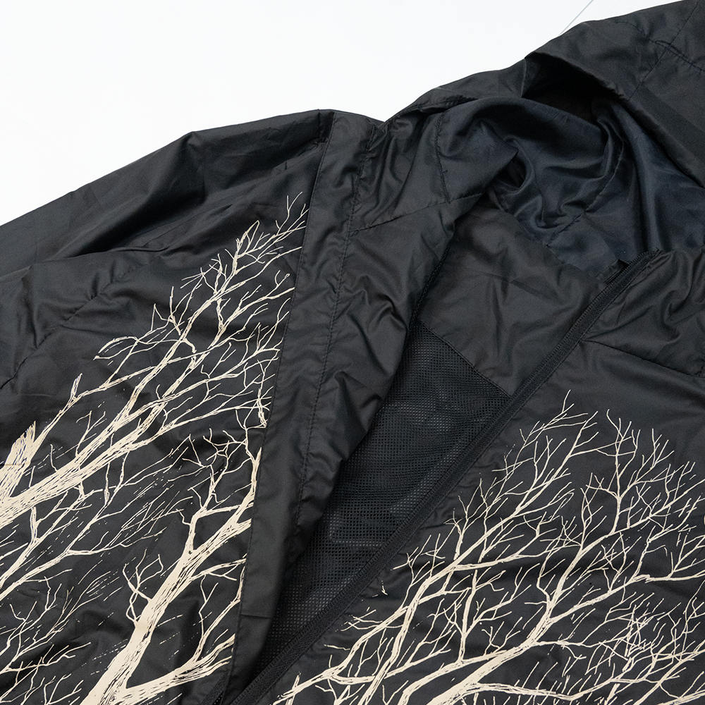 Bad Woods Black Windbreaker Jacket