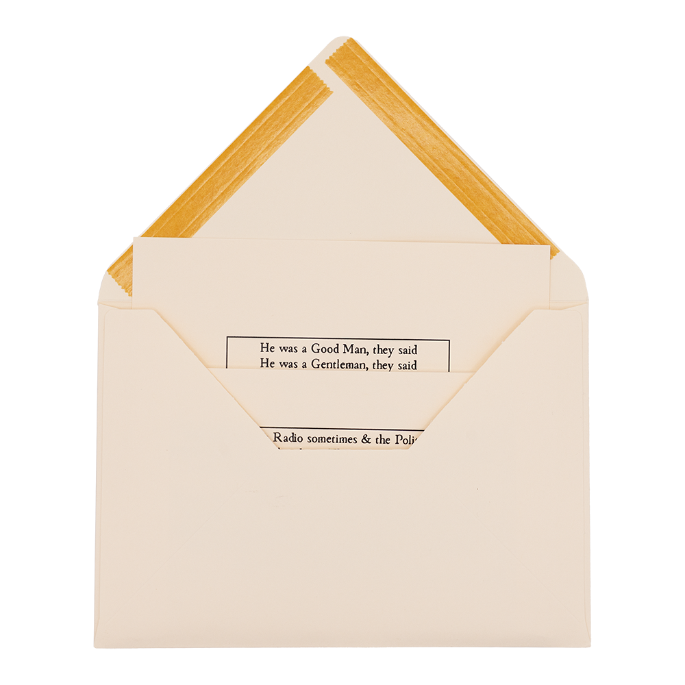 Envelope of Aphorisms