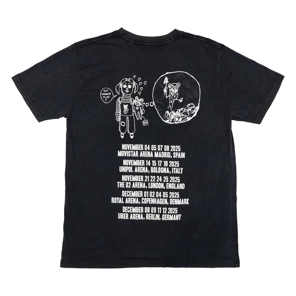 2025 Black Tour T-shirt