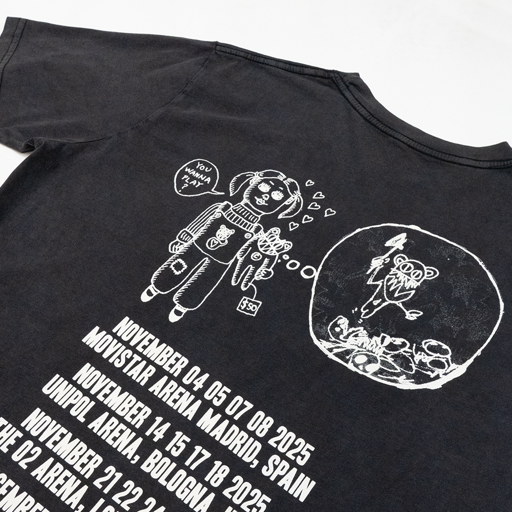 2025 Black Tour T-shirt