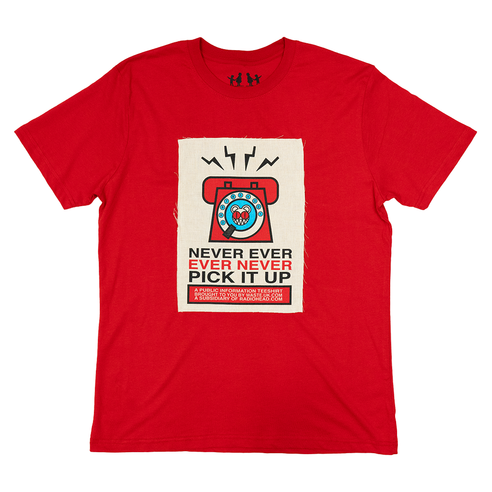 Pick It Up Red Patch T-shirt