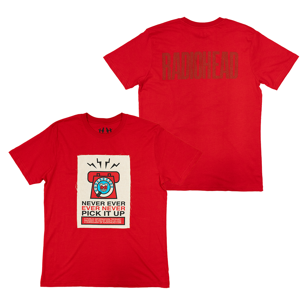 Pick It Up Red Patch T-shirt