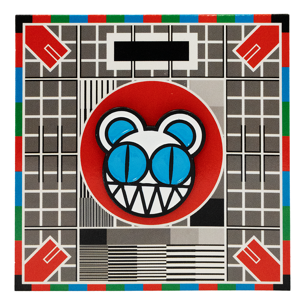 Test Card Enamel Pin Badge