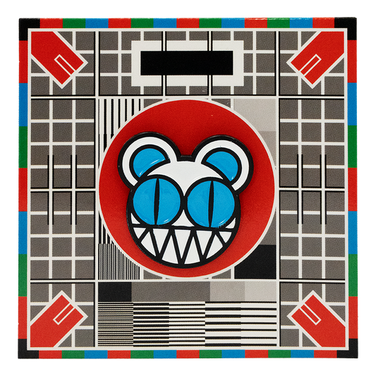 Test Card Enamel Pin Badge