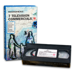 7 TELEVISION COMMERCIALS  (PAL VHS TAPE)