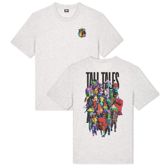 Tall Tales Parade Logo T-shirt - Grey Heather