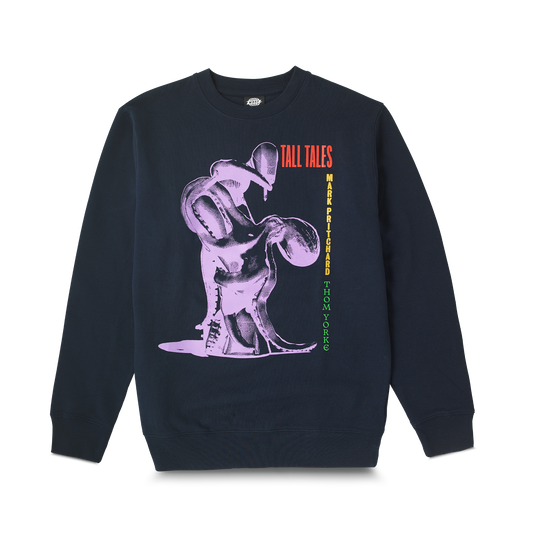 Tall Tales Octopus Logo Sweatshirt - Navy