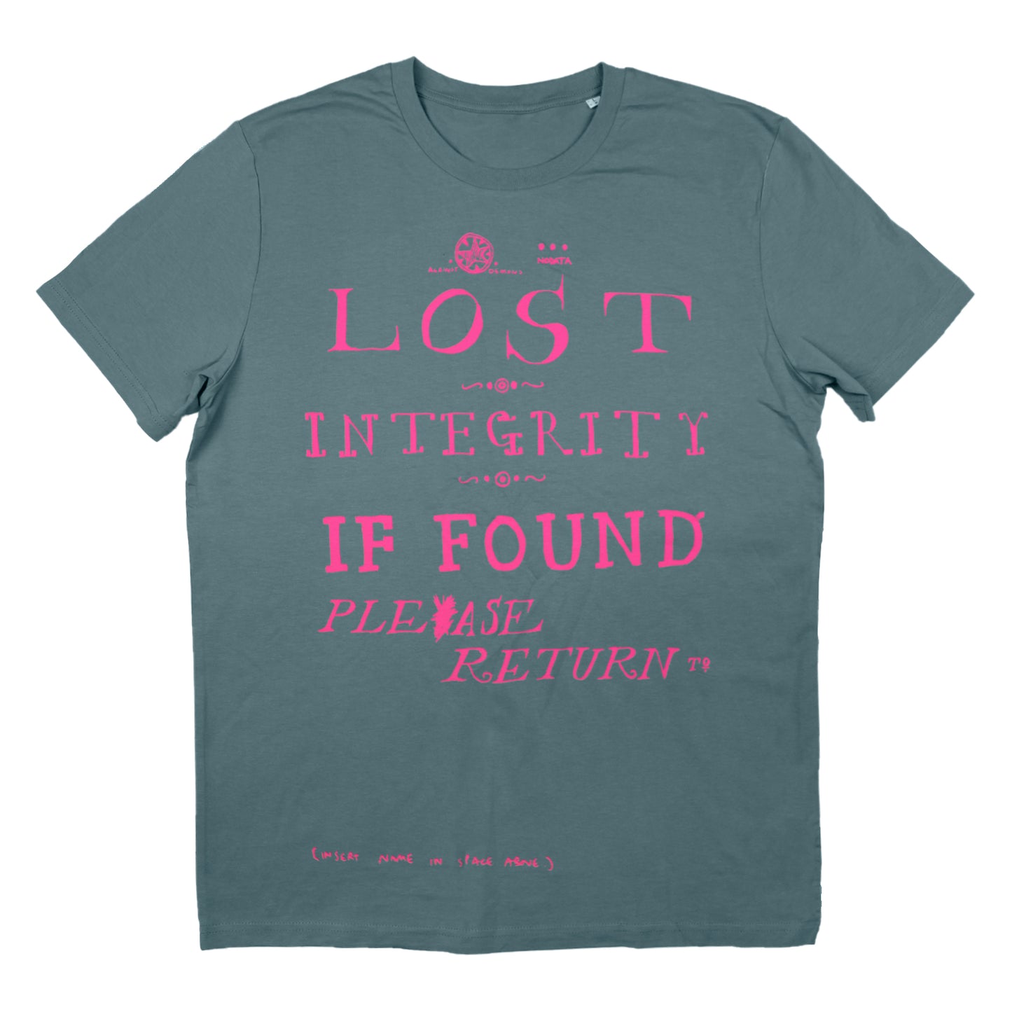 PINK 'LOST INTEGRITY' CITADEL T-SHIRT