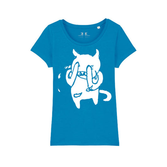 LAMENTATIONS OF THE MINOTAUR LADIES AZUR T-SHIRT