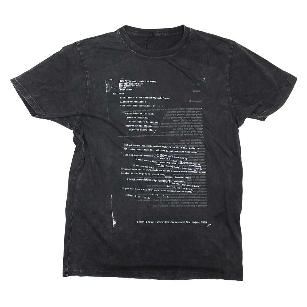 SQUASH HIS HEAD BLACK T-SHIRT