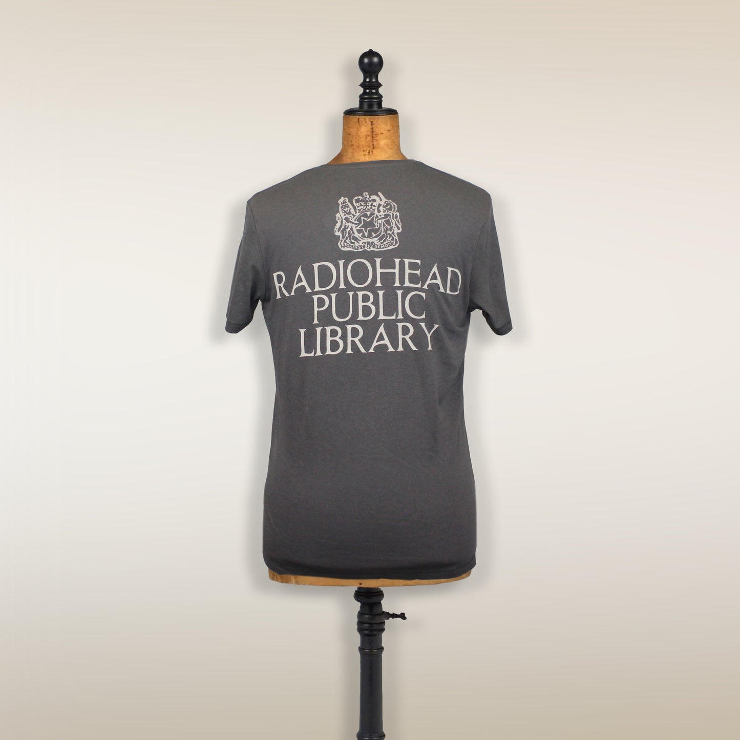 THE LIBRARIAN GREY T-SHIRT