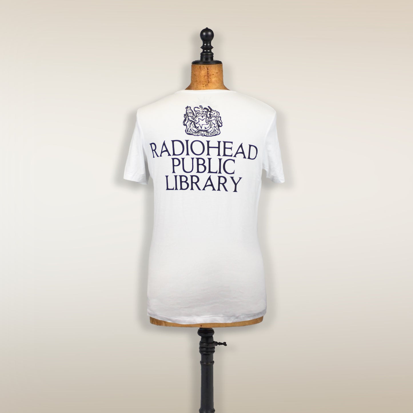 THE LIBRARIAN WHITE T-SHIRT